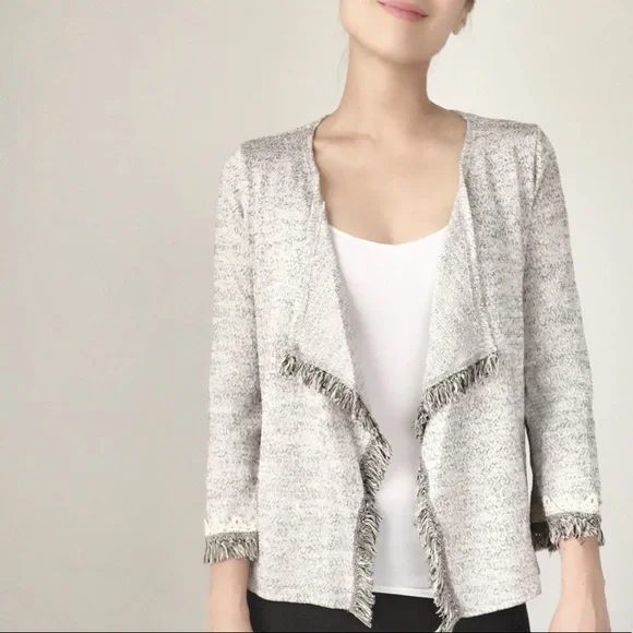 FRINGES CARDIGAN - Picture 1 of 6